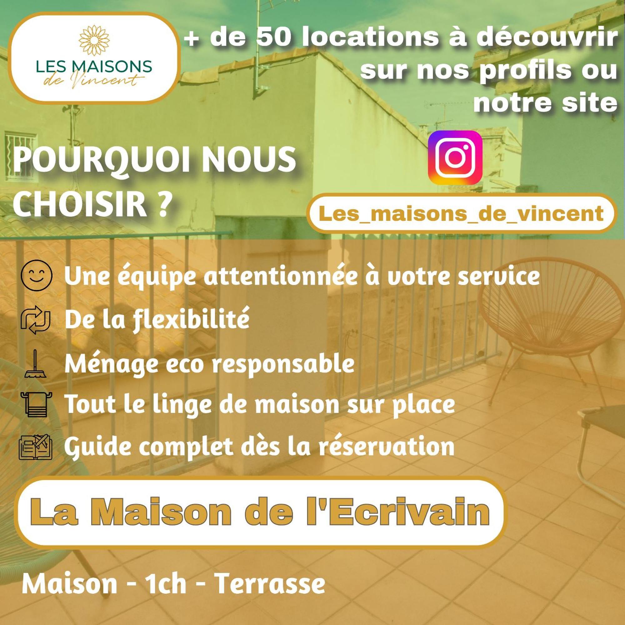 Ecrivain - Maison Avec Terrasse Arles Exteriör bild